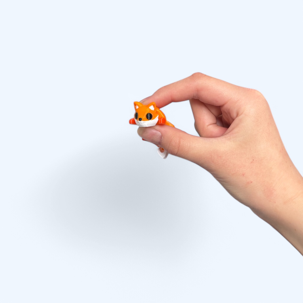 Lisek Dynks w dłoni